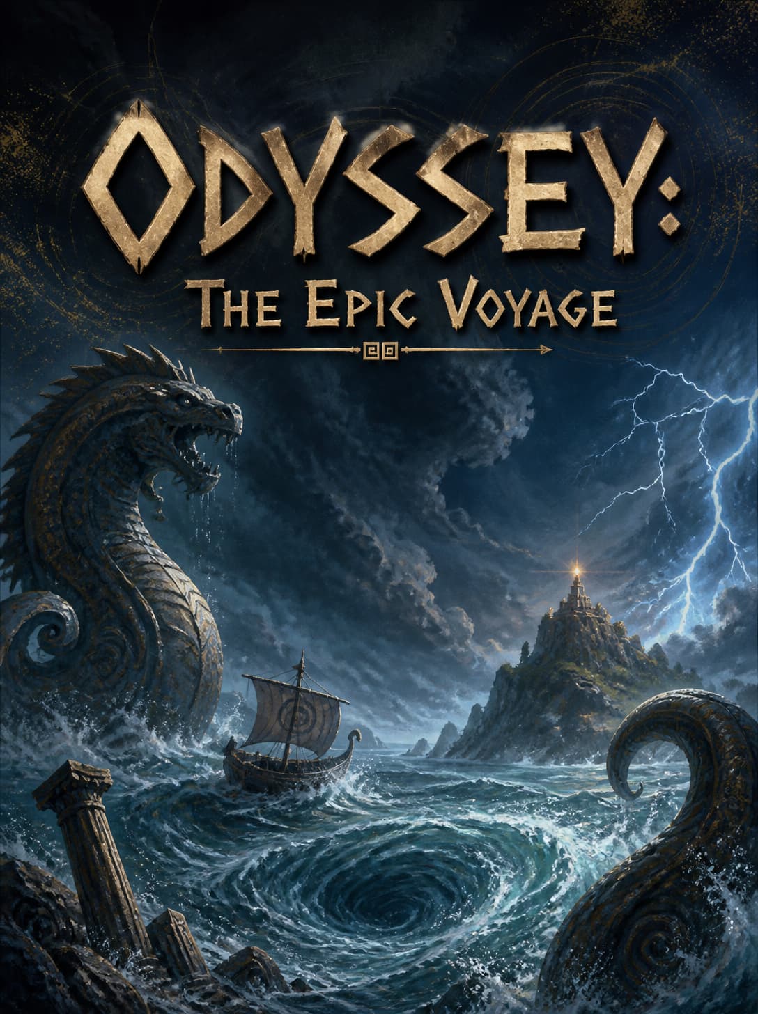 Cover of Odyssey: The Epic Voyage by Atlas Moreno