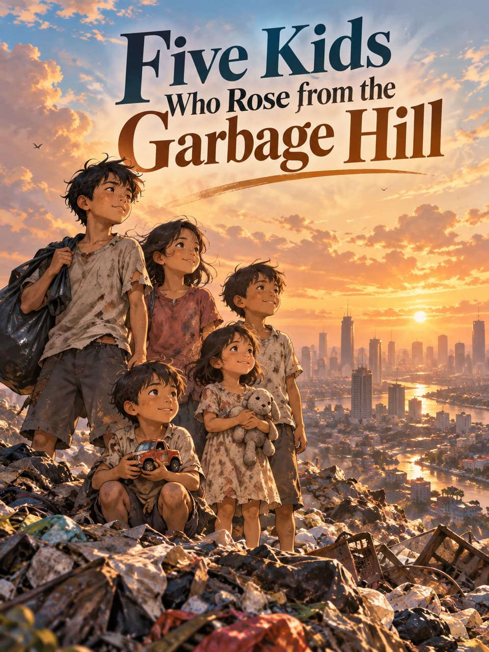 Cover of Five Kids Who Rose from the Garbage Hill by Nolan Pryor
