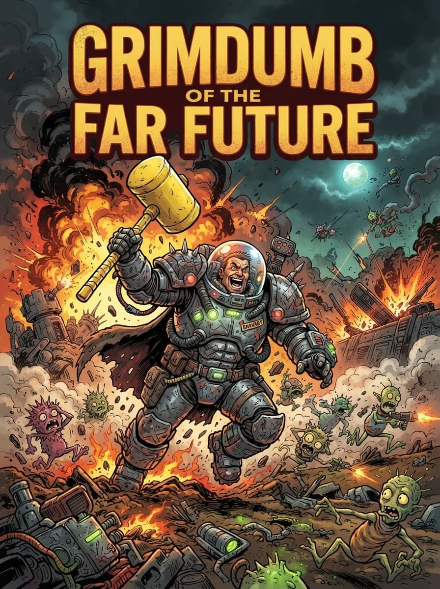 Cover of Grimdumb of the Far Future by Cordelia Ames
