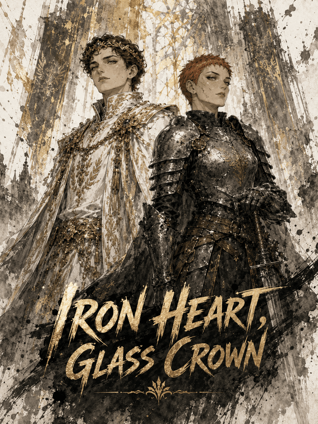 Cover of Iron Heart, Glass Crown