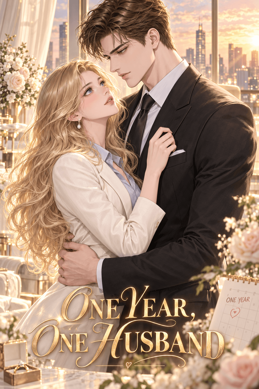Cover of One Year, One Husband by Violet