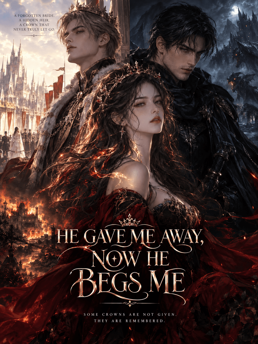 Cover of He Gave Me Away, Now He Begs Me by Wren Ashdown