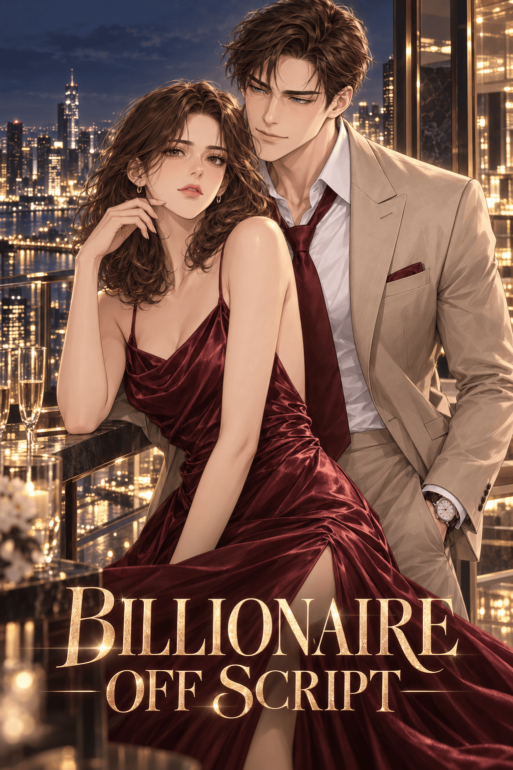 Cover of BILLIONAIRE OFF SCRIPT by Violet