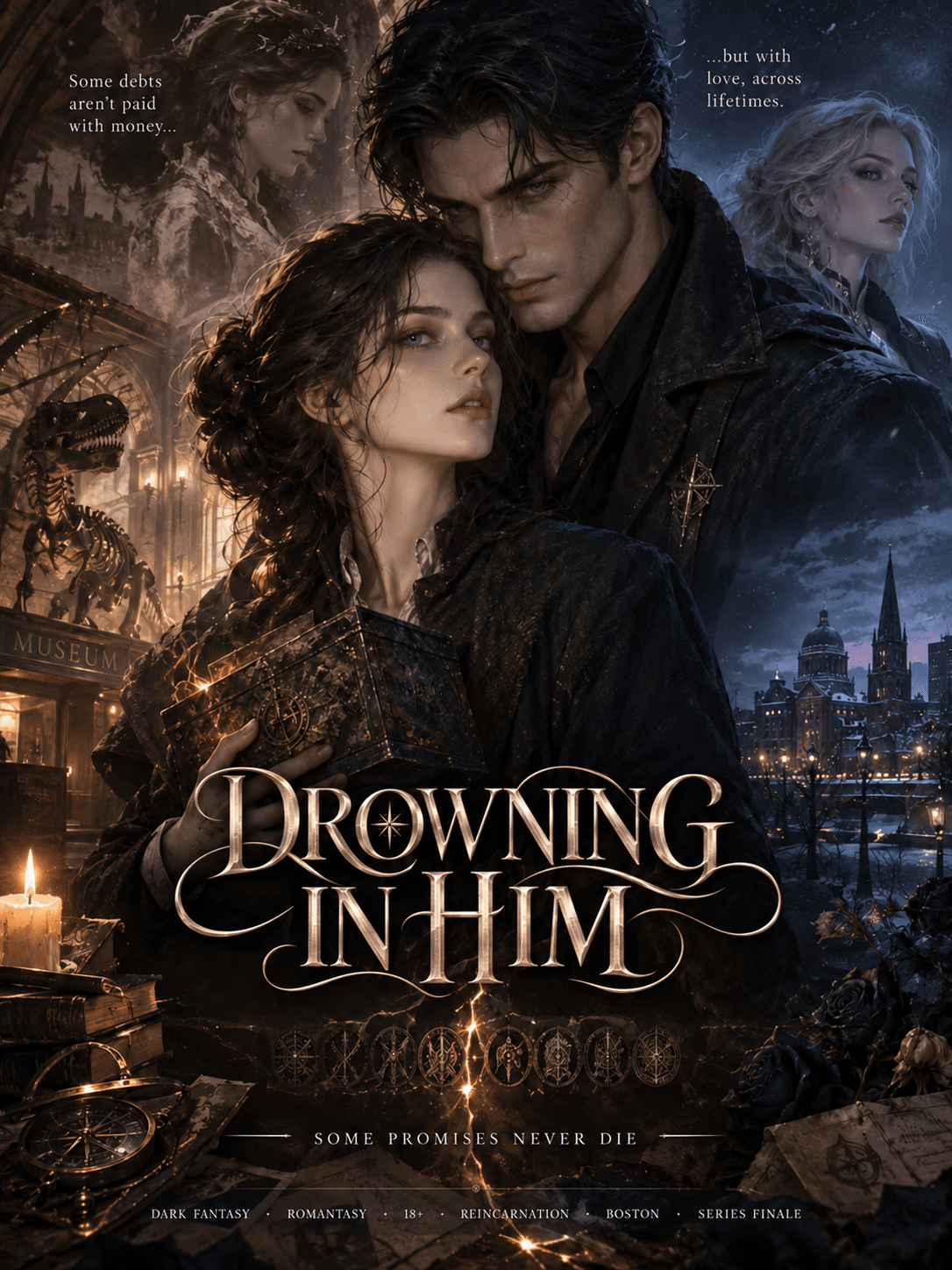 Cover of Drowning in Him by Selene Ashworth