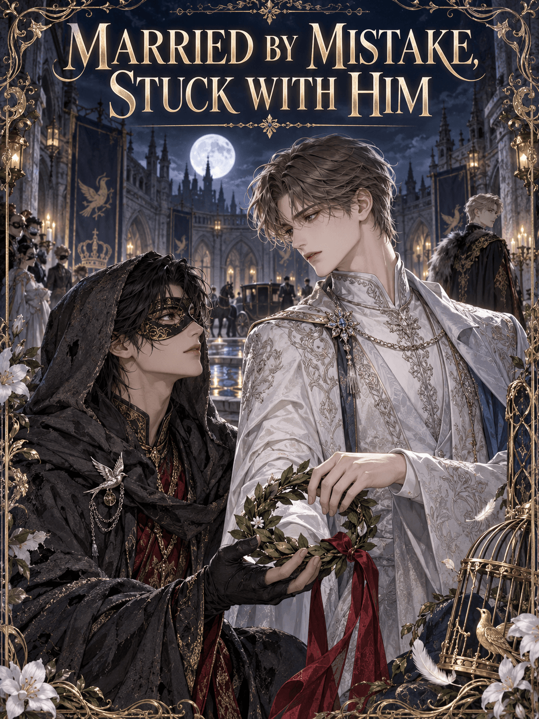 Cover of Married by Mistake, Stuck with Him by Luna Vale