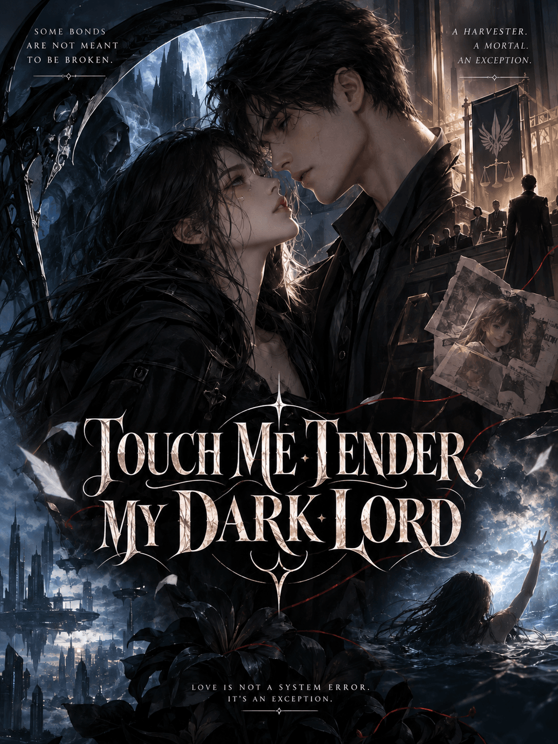 Cover of Touch Me Tender, My Dark Lord by Wren Ashby