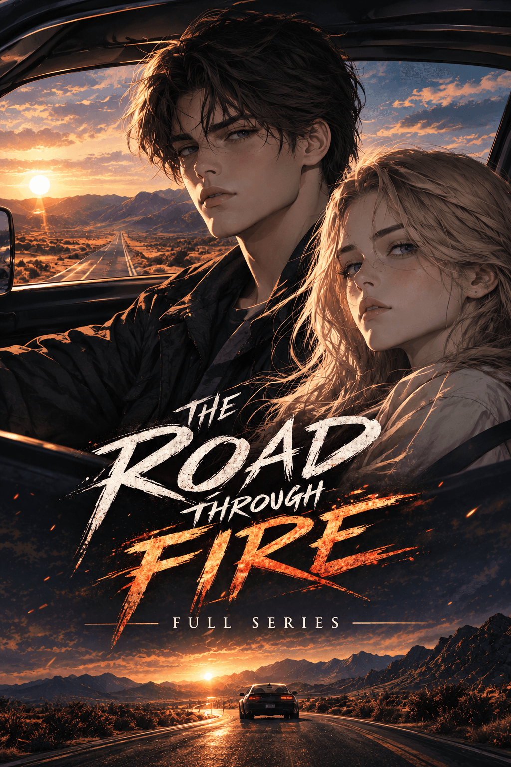 Cover of The Road Through Fire by Lucy Smith