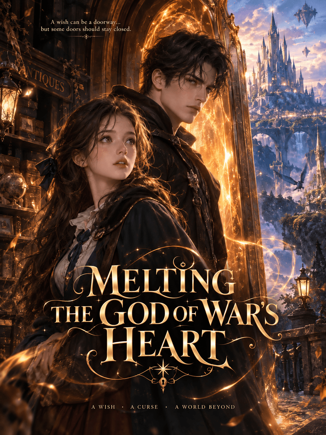 Cover of Melting The God Of War's Heart by Mira Ashworth