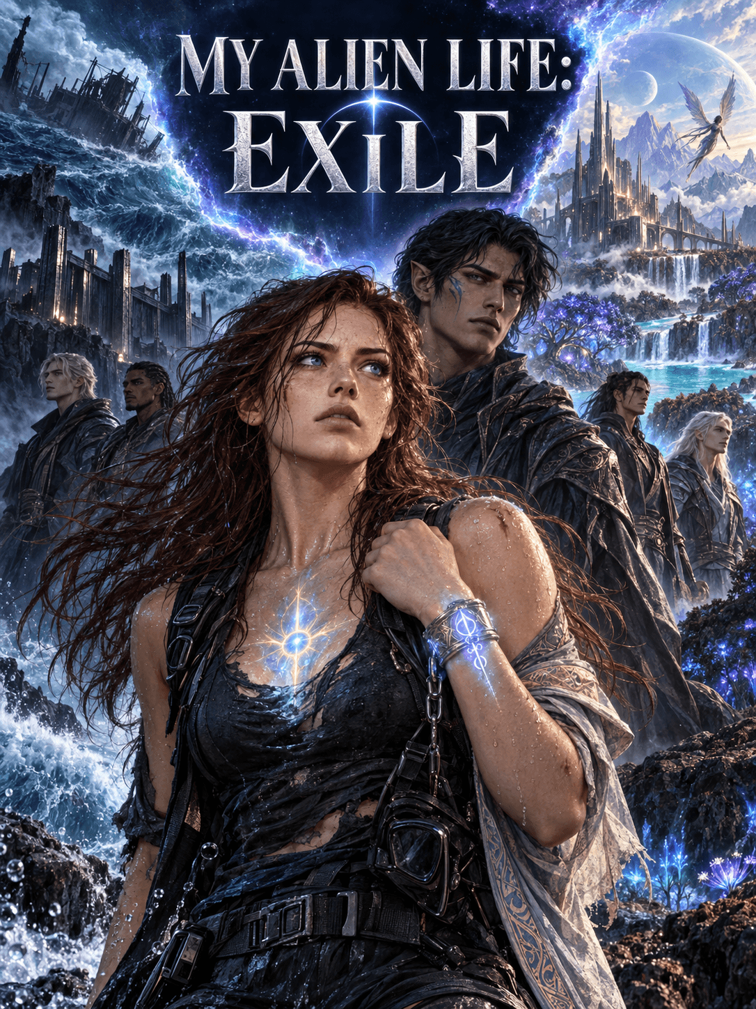 Cover of My Alien Life: Exile by Luna Vale