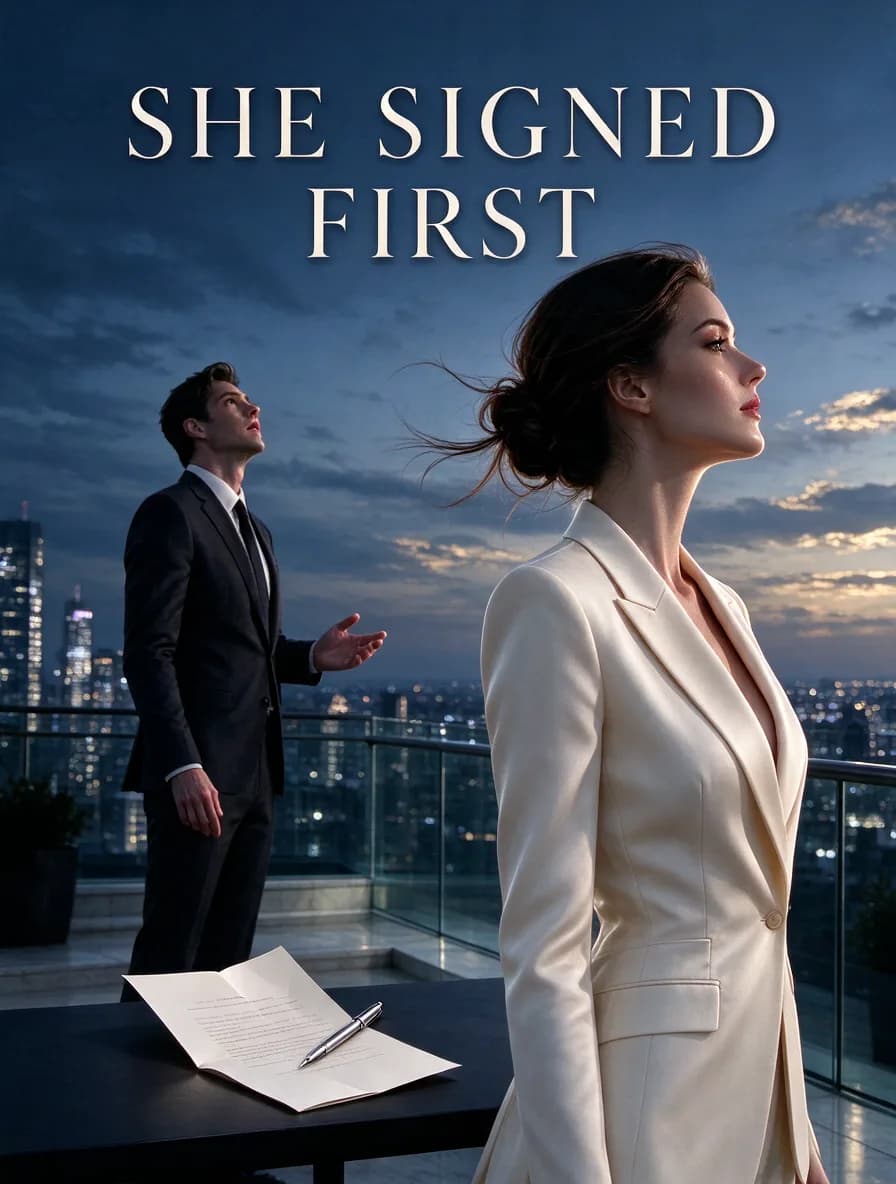 Cover of SHE SIGNED FIRST by Wren
