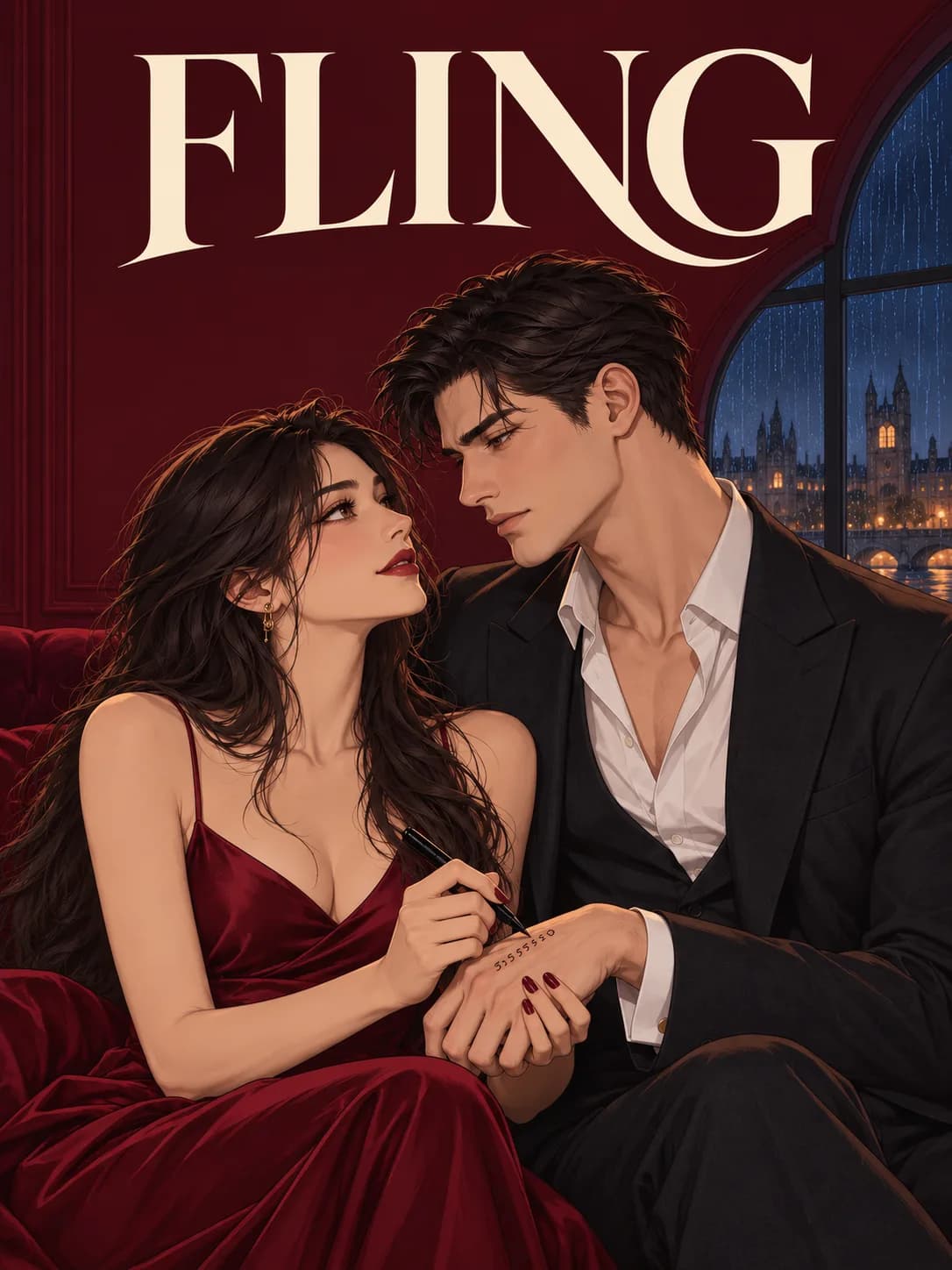 Cover of Fling by Andy Dawn