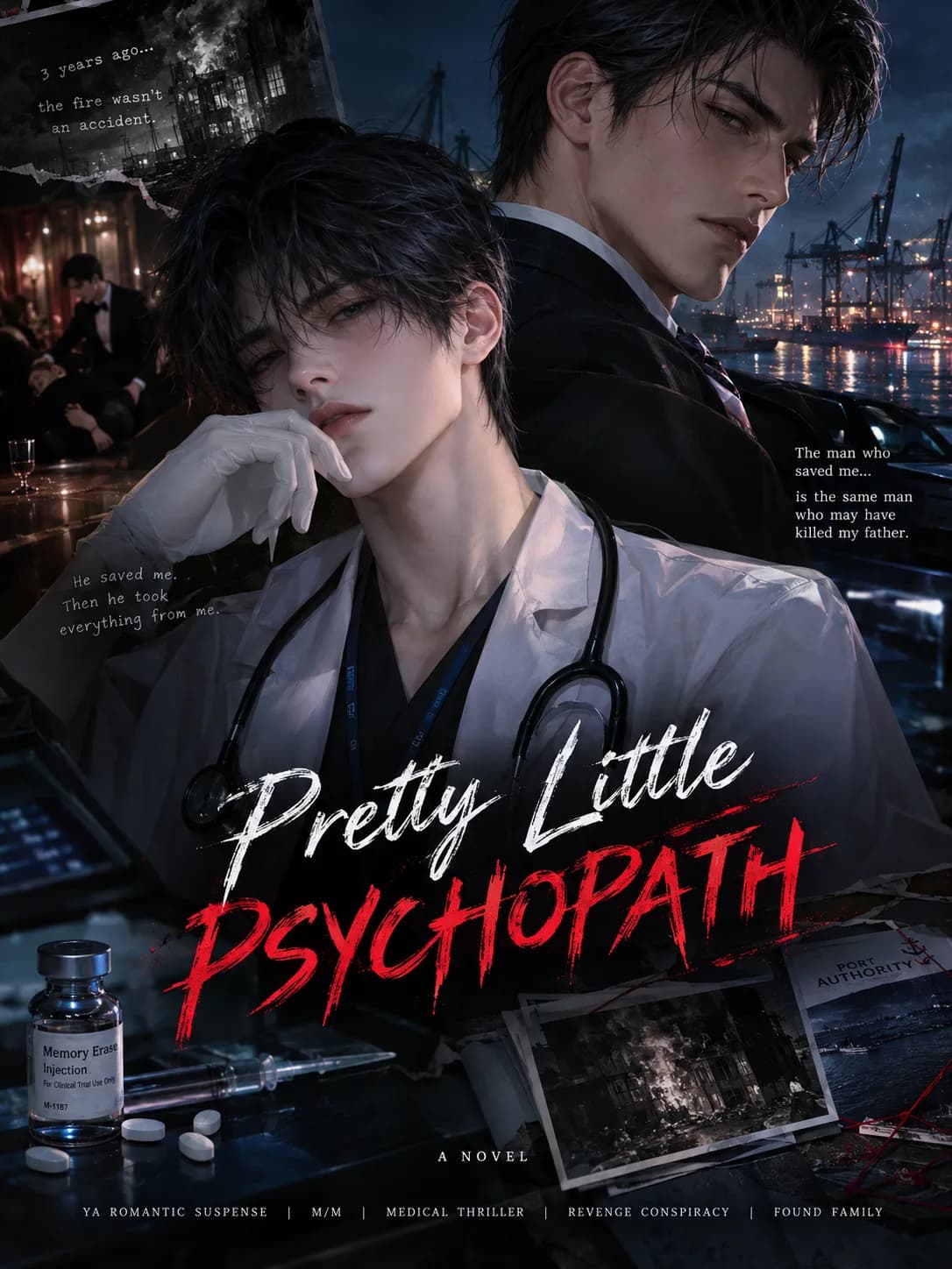 Cover of Pretty Little Psychopath by Rowan