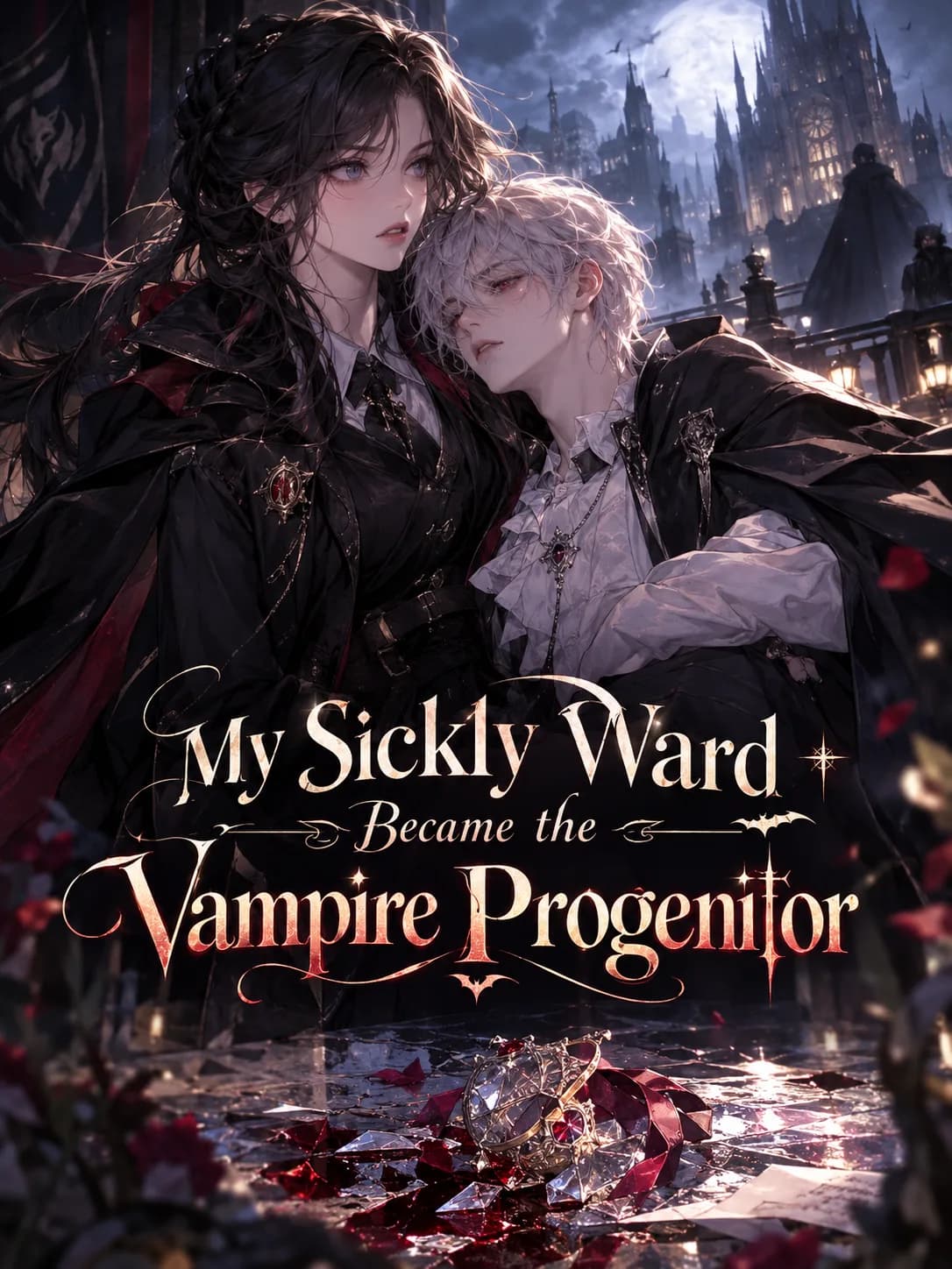 Cover of My Sickly Ward Became the Vampire Progenitor by Luna Vale